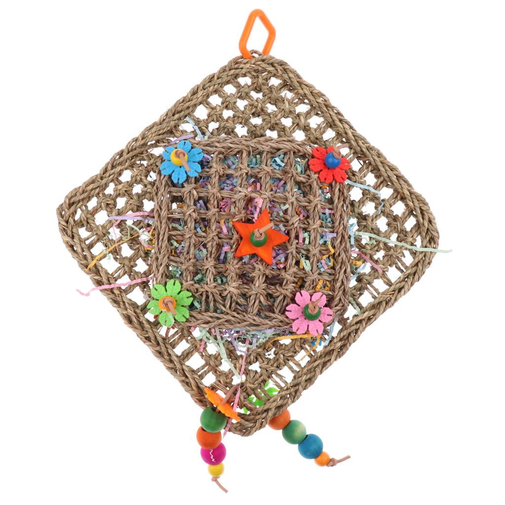 EHJRE Pet Bird Hamster Biting Chewing Toy Teeth Care Supplies Treats And Chews Random Color