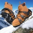 thumbnail image 6 of Zorvai Heavy Duty Polyethylene Lawn Aerating Shoes With Adjustable Straps Spiked Shoes For Secure Traction On Grass Wet Surfaces Gardens, 6 of 8
