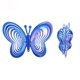 thumbnail image 4 of Carillones de viento giratorios para colgar al aire libre, jardín, balcón, globo, mariposa y pájaro, decoración de molino de viento, 4 of 7