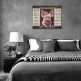 thumbnail image 2 of Pink Pig Canvas Wall Art Cute Funny Piggy Pictures God Says You Are Painting Rustic Farmhouse Wall Decor Modern Framed Prints Artwork Home Bathroom Bedroom Living Room Kitchen Office Decor 16"x12", 2 of 6