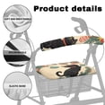 thumbnail image 5 of HELLHERO Walker Seat Covers Autumn Kitten Rollator Seat Back Cover & Non-Slip Cover for Elderly Adults Home with Waterproof, 5 of 7