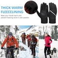 thumbnail image 3 of Guantes de ciclismo, guantes de ciclismo de invierno para guantes de bicicleta de montaña, guantes de ciclismo muy versátiles, 3 of 8