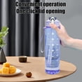 thumbnail image 5 of Fmbmuo Water Bottle Portable Plastic Travel Purple 750ml Flip-Top, 5 of 5