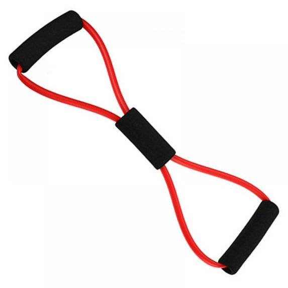 2021 Yoga Gum Fitness Resistance 8 Word Chest Expander Rope Workout Fitness Rubber Elastic Bands For Sports Exercise