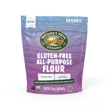 Nature s Path Organic Gluten Free All Purpose Flour 32 oz (Pack of 4) Gluten Free Non-GMO