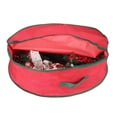 thumbnail image 4 of Northlight Zippered Christmas Wreath Storage Bag with Handle - 36", 4 of 4