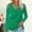Green, variant on Black and Friday Clothing Sales Idoravan Long Sleeve Shirts for Women Winter Women's Solid Off Shoulder Fashion Long Sleeve Top Pink S