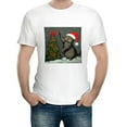 thumbnail image 2 of NIJIANKEHAN Funny Black Cat Gift Pushing Christmas Tree Over Cat Shirt, 2 of 3