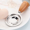 thumbnail image 4 of 2PCS Egg Separator Wooden Handle Egg Yolk Separator Cooking Tool Kitchen Gadget, 4 of 8