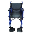 thumbnail image 2 of Silla de Ruedas Todo Terreno 19 Plegable Descansa Pies Azul, 2 of 6