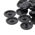 thumbnail image 4 of 10 unidades de sujetadores de hebilla de cinturón de seguridad, clips, botón de parada para Ford, negro, 11 Feliz Sencillez, 4 of 5
