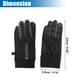thumbnail image 3 of 1 par de guantes cálidos para montar en motocicleta, impermeables, elásticos en 4 direcciones, guantes interiores, guantes de invierno, forro rosa y gris para motocicleta, ciclismo, senderismo, deportes, conducción, correr, esquí Unique Bargains guantes de deportes de motor, 3 of 7