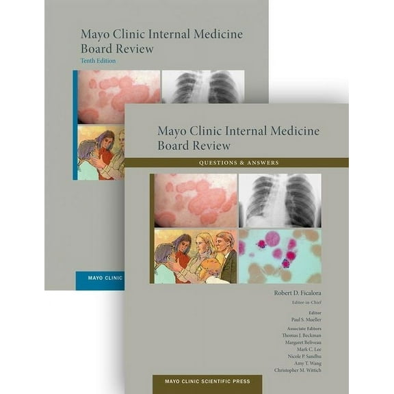 Mayo Clinic Scientific Press Mayo Clinic Internal Medicine Board Review (Set), (Paperback)