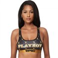 thumbnail image 3 of Playboy Monogram Lux PSD Sports Bra-Medium, 3 of 3