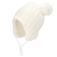 thumbnail image 3 of JAN & JUL Baby Toddler Kids Fall Winter Bear Beanie Hat (M: 6-24 Months, Cream Bear), 3 of 6