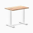 thumbnail image 6 of Desky Zero Mini Softwood Office Desk - American Rustic Pine / 40" X 24" / Matte Black, 6 of 7