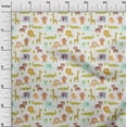 thumbnail image 3 of oneOoneSilkTabbyLightGreenFabricKidsAnimalCraftProjectsDecorFabricPrintedByTheYard42InchWide, 3 of 4