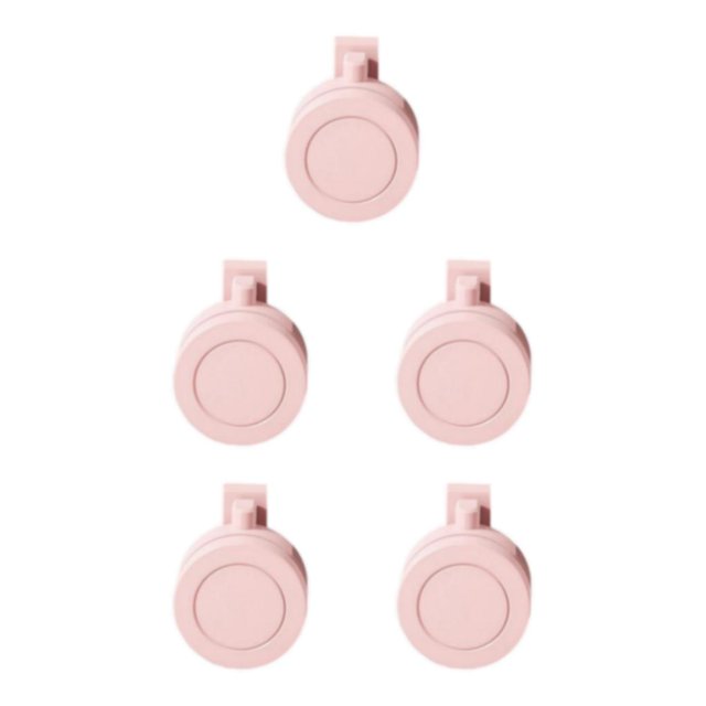 Transemion Lightweight Clip Fan Portable USB Personal Fan with 60 Pink Type 1 5Set