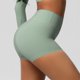 thumbnail image 3 of Karight Women's High Waist No Front Seam Scrunch Butt Biker Shorts Booty Lifting Biker Comfy Scrunch Yoga Shorts, 3 of 7