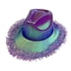 thumbnail image 2 of Sombrero de vaquero, sombreros de vaquera brillantes, gorra de vestir cómoda y decorativa, sombrero para el sol de jazz Púrpura, 2 of 9