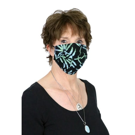 Bali Batik Fashion Face Masks Face Coverings Washable, 100% Rayon Batik