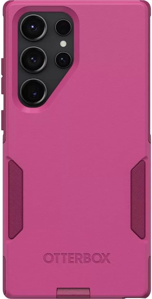 OtterBox Galaxy S23 Ultra Slim & Tough Commuter Series Case Samsung, Into The Fuchsia Pink