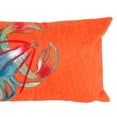 thumbnail image 4 of Liora Manne Visions II Coussin d'Accent Intérieur Extérieur, Homard, 12 x 20 Pouces, 4 of 5
