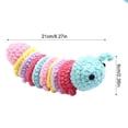 thumbnail image 2 of DIY Knitting Mini Cat Erpillar Crochet Kit Handmade Wool Yarn Craft for Beginners Home Decoration, 2 of 6