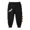 Black, variant on AWZXDE Sweatpants For Boys 3D Dinosaur Embroidery Jogger Pants Lined Elastic Waisted Kids Casual Bottoms With Side Pockets For Spring Fall Everyday Wear Black - 1-2 Years