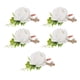thumbnail image 3 of Boutonniere 5 Piezas De Ramillete De Flores Artificiales Para Novia Y Novio, Ojales De Plástico Para Novio, Padrino De Boda, Accesorios De Flores Para Decoración De Traje De, 3 of 7
