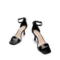 thumbnail image 2 of Sandalias de Tacón para Mujer DREAM PAIRS SDHS2427W Negras 7.5 cm, 2 of 7