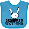 thumbnail image 3 of Inktastic Grandma Snuggle Bunny Easter Boys or Girls Baby Bib, 3 of 4