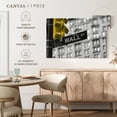 thumbnail image 4 of Elephant Stock Pop Wall Street Wall Art - Horizontal Canvas Wall Art - Living Room Wall Decor - City Canvas - Black And Gray Decor - 39" x 26", 4 of 4