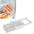thumbnail image 4 of Soporte Para Huevos, Instalación Con Un Solo Clic, Caja De Almacenamiento De Huevos De Longitud Ajustable, 14 Rejillas Con 4 Ganchos Para Refrigerador YLSHRF Egg Tray, 4 of 8
