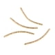 thumbnail image 4 of 4 piezas de de fideos de tubo de cobre, facetadas de codo curvo, pulseras para manualidades de joyería DIY, diámetro de agujero Golden 2 × 30mm, 4 of 9