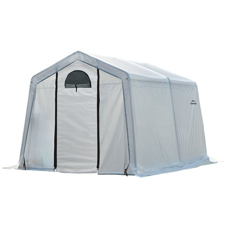 GrowIT Greenhouse-in-a-Box 10 x 10 ft. Peak Greenhouse