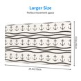 thumbnail image 3 of Bingfone Anchors And Ropes Large Gaming Mouse Pad,Extended Desk Mousepad With Stitched Edges,Non-Slip Base,29.5 X 16 In, 3 of 9