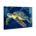 thumbnail image 3 of Stupell Industries Sea Turtle in Prismatic Colors Canvas Wall Art, design by LSR Design Studio, 20 x 30, 3 of 7