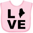thumbnail image 3 of Inktastic Love Maine Boys or Girls Baby Bib, 3 of 4