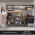 thumbnail image 5 of Cocina Integral Completa Modular Madesa Emilly 229cm, 5 of 5