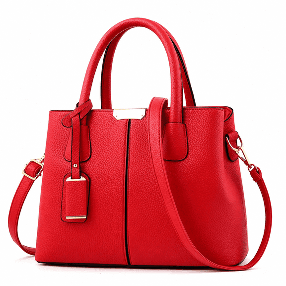 FLORNIX Crossbody Bags for Women,Sturdy Reinforced Handle Shoulder Purse,Secure Comfortable Grip Small Purses for Women,WineRed