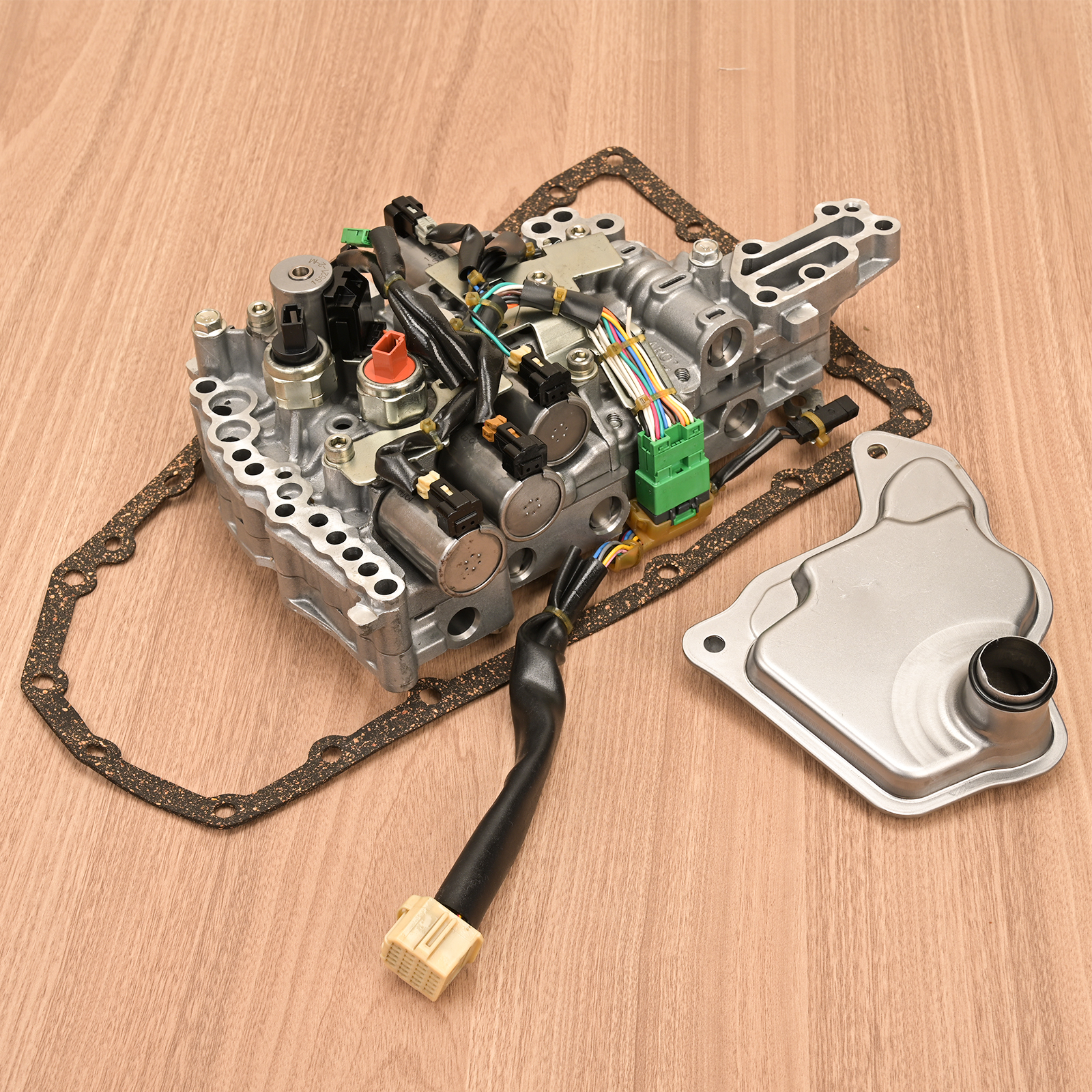 Remanufactured Valve Body With Shift Solenoids For 2012-2018 Nissan Pathfinder 3.5L CVT