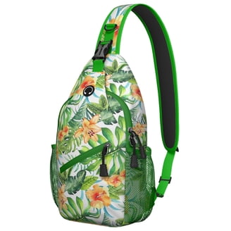 Boho Cactus Sling Backpack – Southwestern Succulent  display picture 3