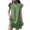 Mint Green, variant on ZZwxWA Womens Summer Shift Dresses 2025 V Neck Ruffle Cap Short Sleeve Mini Dress Casual Flowy Pleated A Line Sundress
