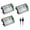 3 Batteries, variant on Kastar 1-Pack EN-EL18H Type-C Battery Pack, Compatible with Nikon EN-EL18 EN-EL18a EN-EL18b EN-EL18c EN-EL18d for D4 D4S D5 D6 Z9 Cameras