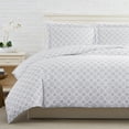 thumbnail image 3 of Aztec Dreams 300 Thread-Count Cotton Sateen Duvet Cover Sets, 3 of 5