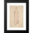 thumbnail image 2 of Edwin Austin Abbey 13x18 Black Modern Framed Museum Art Print Titled - Sketch of a Woman in Pink - Costume Study for a Play, 2 of 5