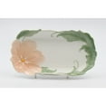 thumbnail image 3 of Ceramic Blossom Flower Plates Set of 2 9x5, 3 of 3
