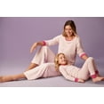 thumbnail image 5 of Joyspun Kids' Matching Cotton Tight Fit Pajama Set, 2-Piece, Sizes 6-12, 5 of 5