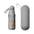 thumbnail image 5 of Travel Sunshade Umbrella Pocket Umbrella Purse Umbrellas Durable Collapsible Dark Gray, 5 of 8